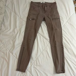 Pistola light pink skinny jeans size 27